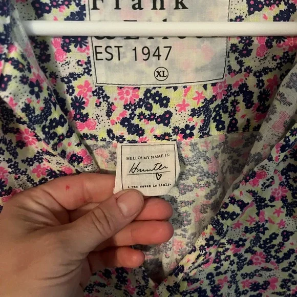 Frank & Eileen Hunter Dress in Neon Floral - Picture 12 of 13